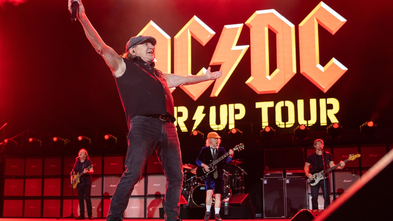 AC/DC électrise Vancouver lors de son unique concert au Canada