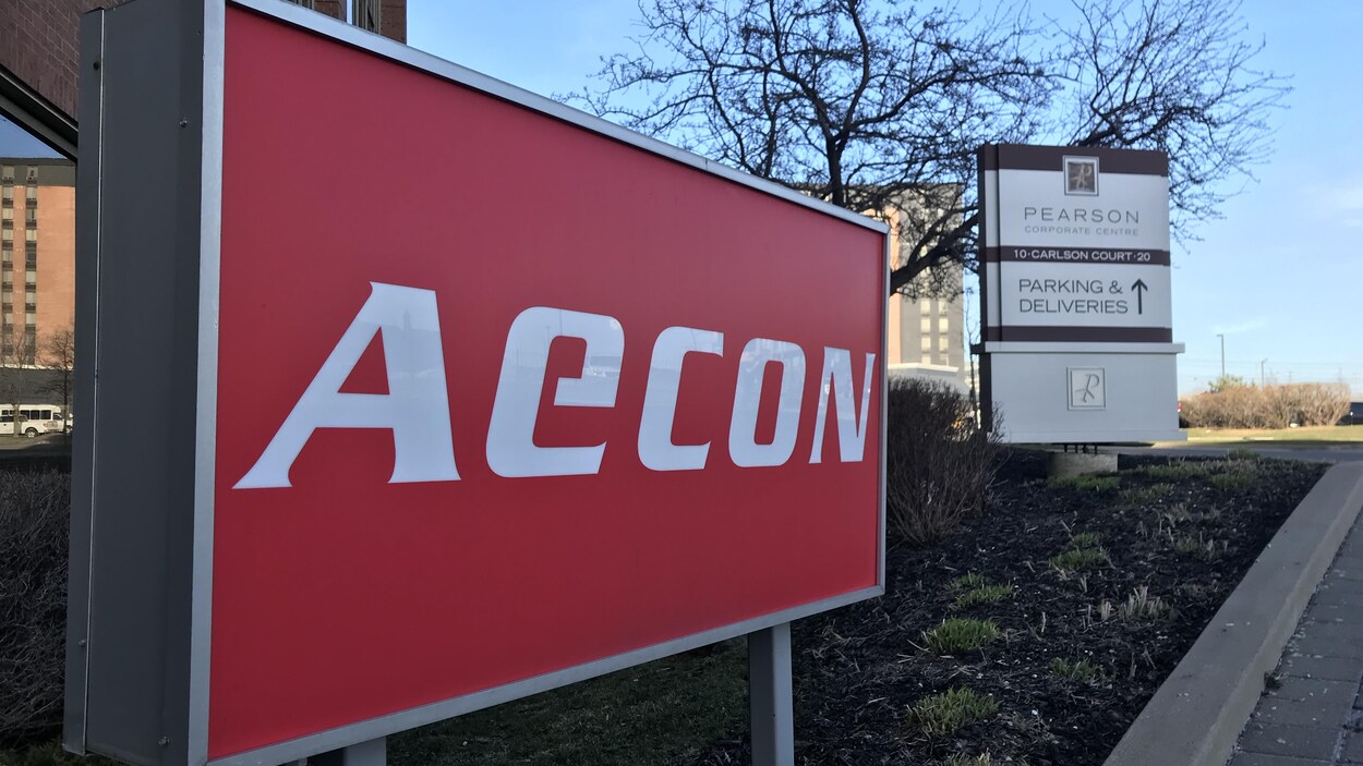 Siège social d’Aecon à Toronto. Siège social d’Aecon à Toronto.