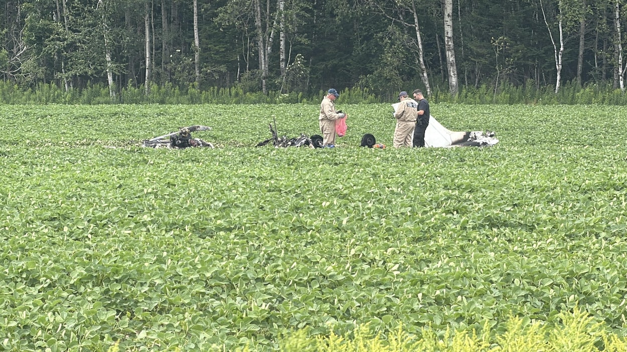 Un accident d'aéronef fait un mort à Victoriaville