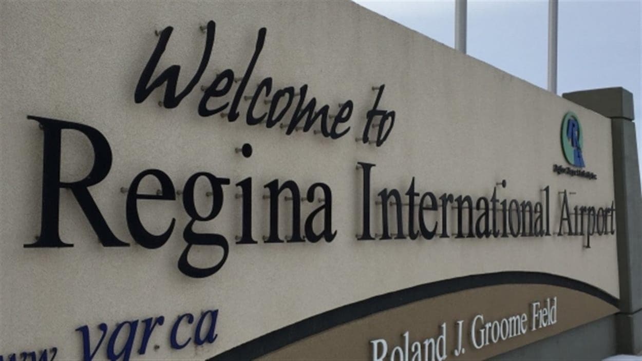 L'aéroport international de Regina.