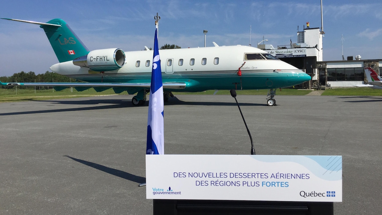 L'aéroport de Sherbrooke