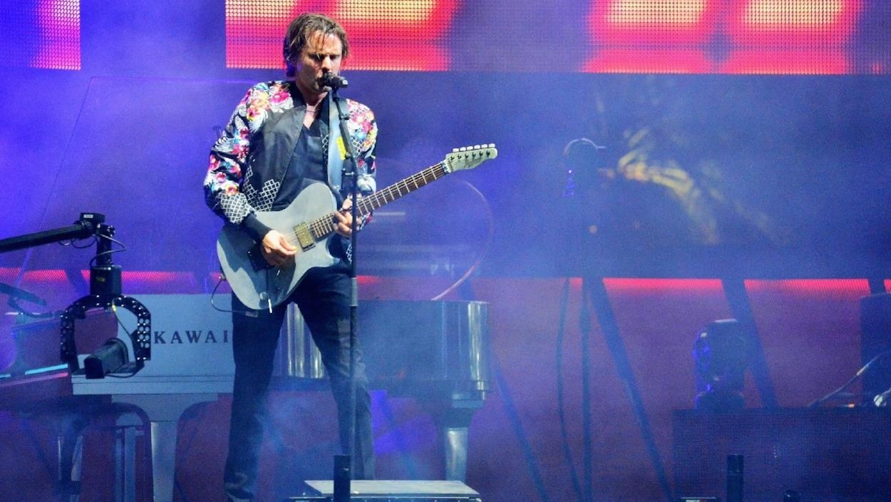 Matthew Bellamy du groupe Muse Matthew Bellamy du groupe Muse