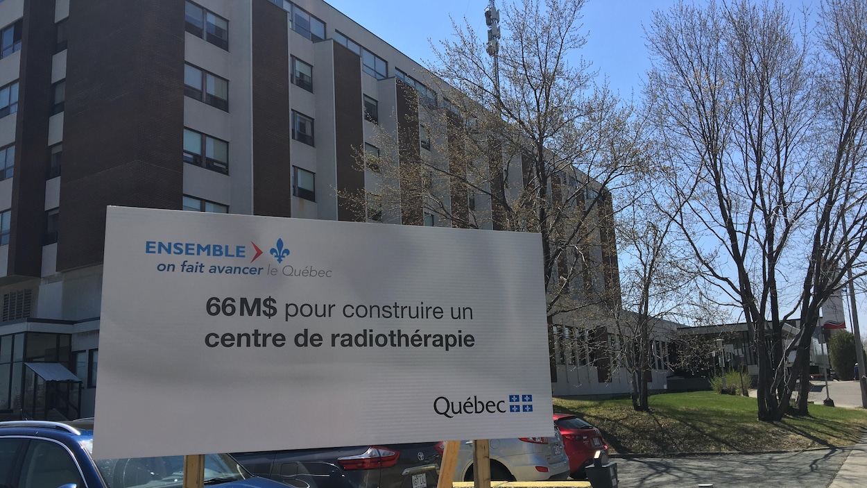 Québec a allongé 66 millions de dollars pour la construction du centre de radiothérapie à Rouyn-Noranda.
