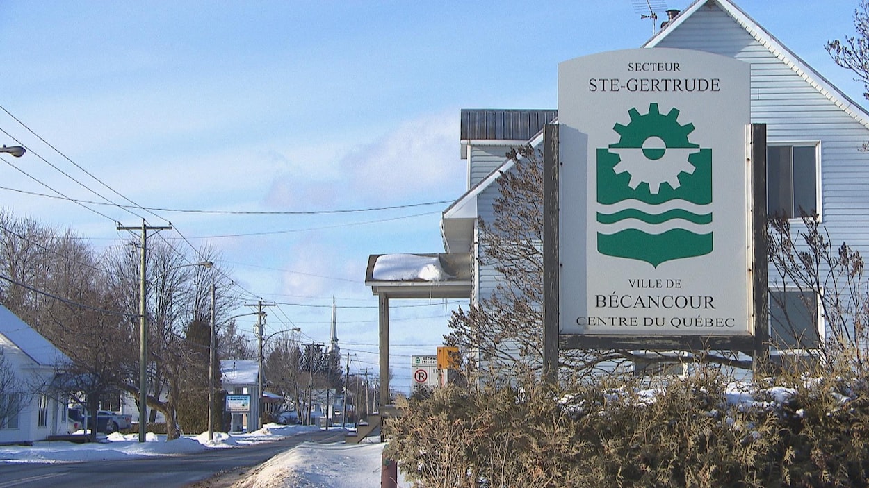 Panneau indiquant le secteur Sainte-Gertrude.