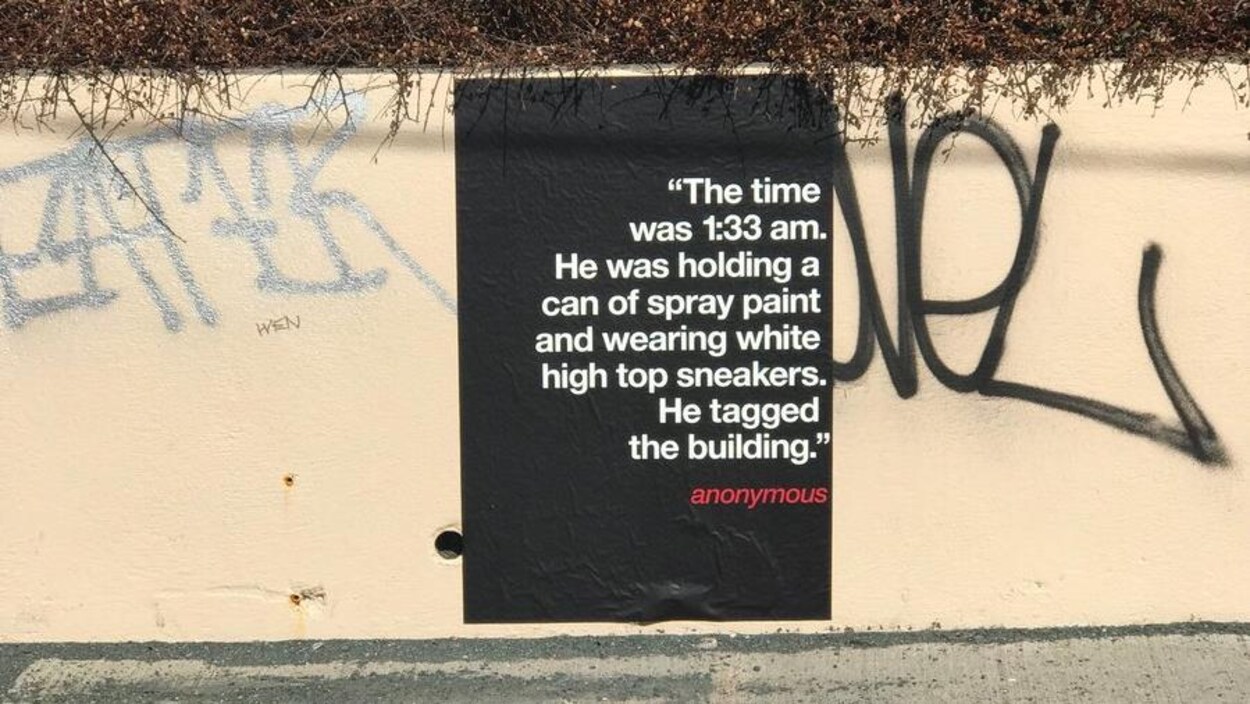 Un exemple d'un des affiches.