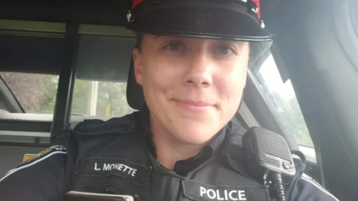 L'agente Laura Monette, du Service de police d'Ottawa.