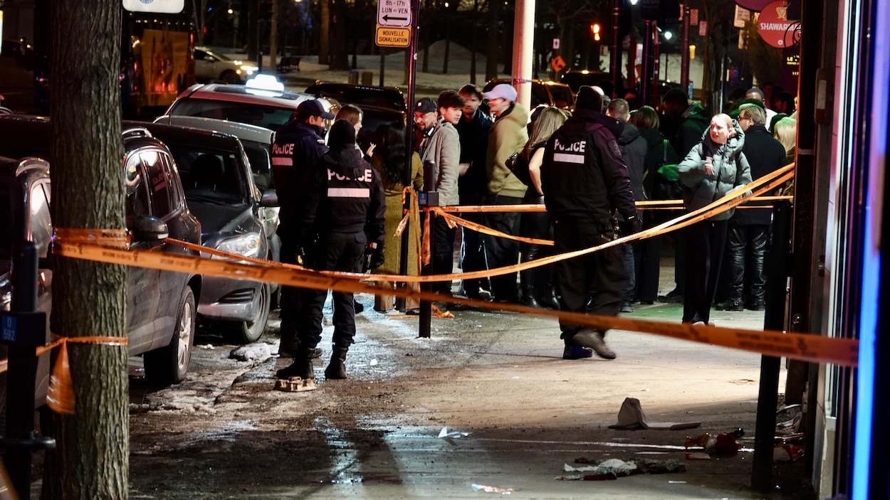 Deux hommes blessés dans une agression armée au centre-ville de Montréal