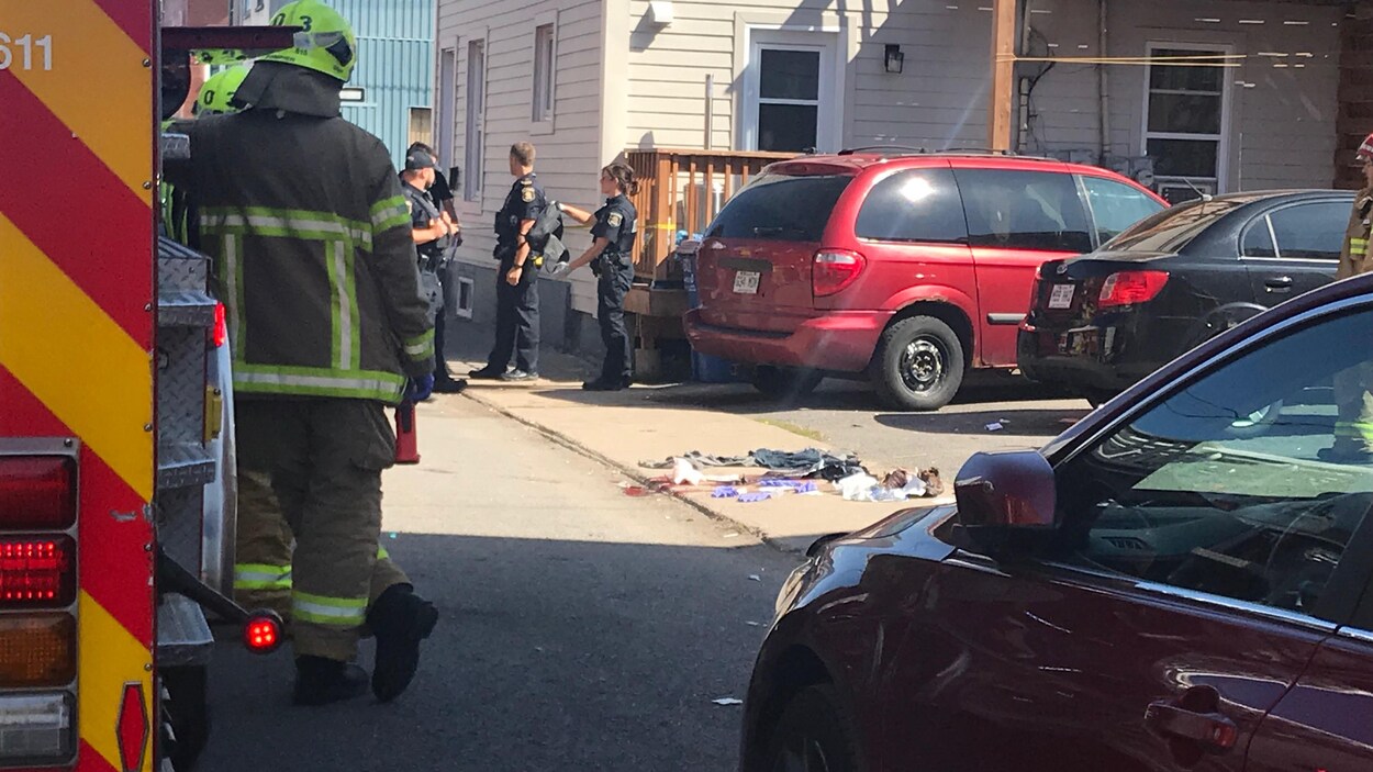 Une agression est survenue en pleine rue, dans le secteur Saint-Sauveur.