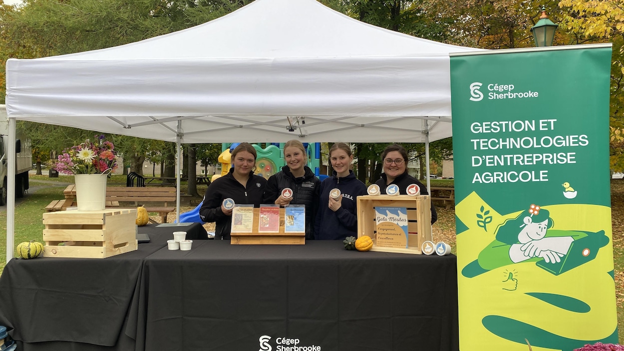De l’ail cultivé au Cégep au Marché des récoltes