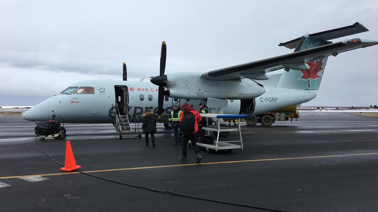 Un appareil d'Air Canada atterri aux îles de la Madeleine