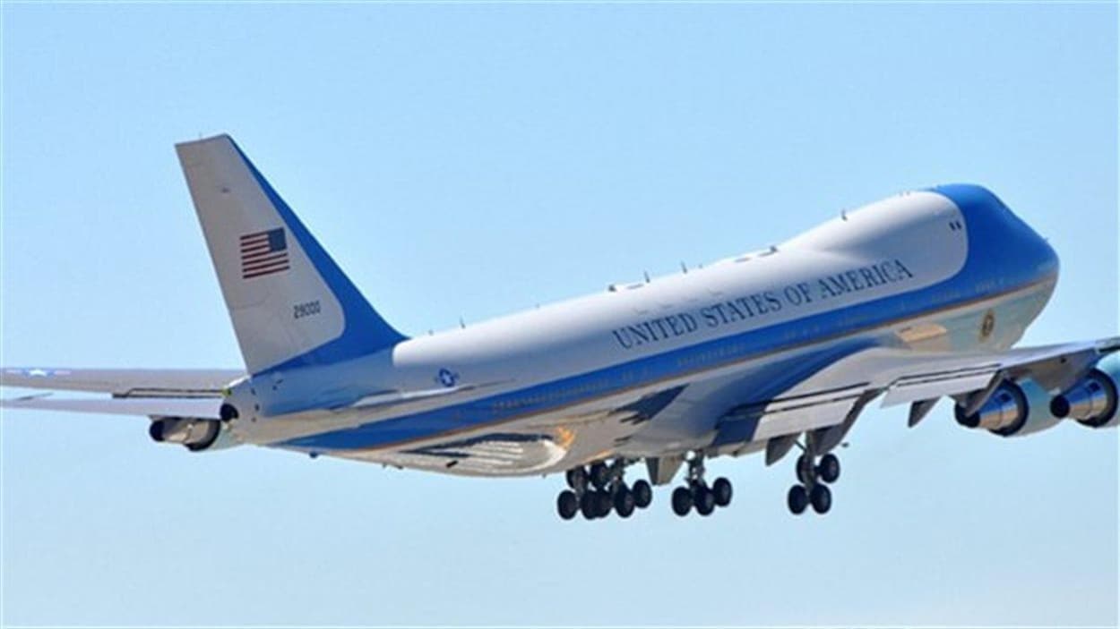 L'avion du président des États-Unis le Air Force One