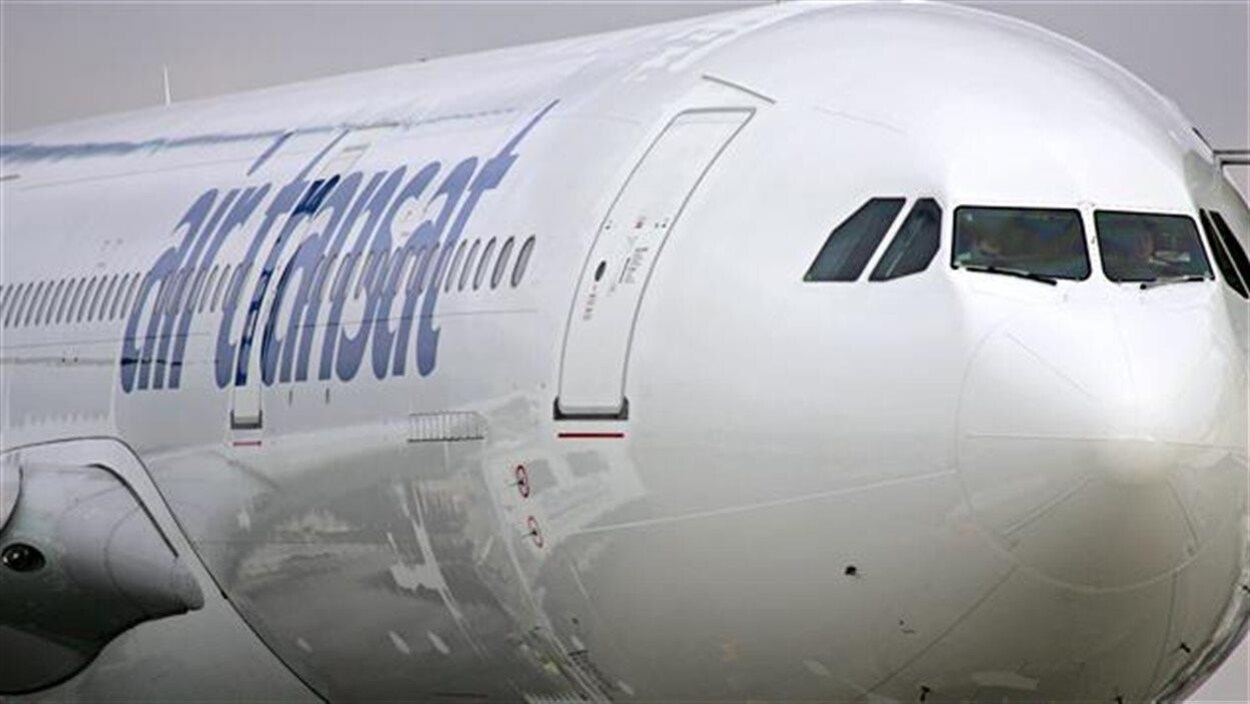 Un avion d’Air Transat.