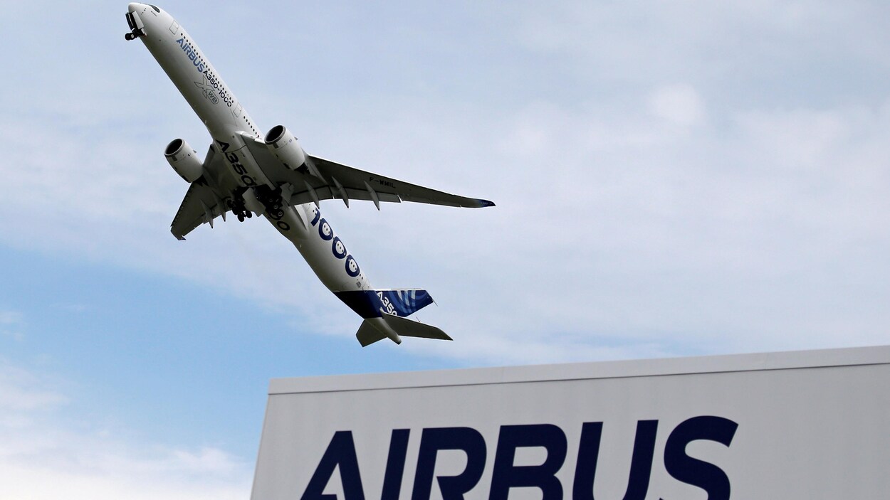 Un avion en vol.