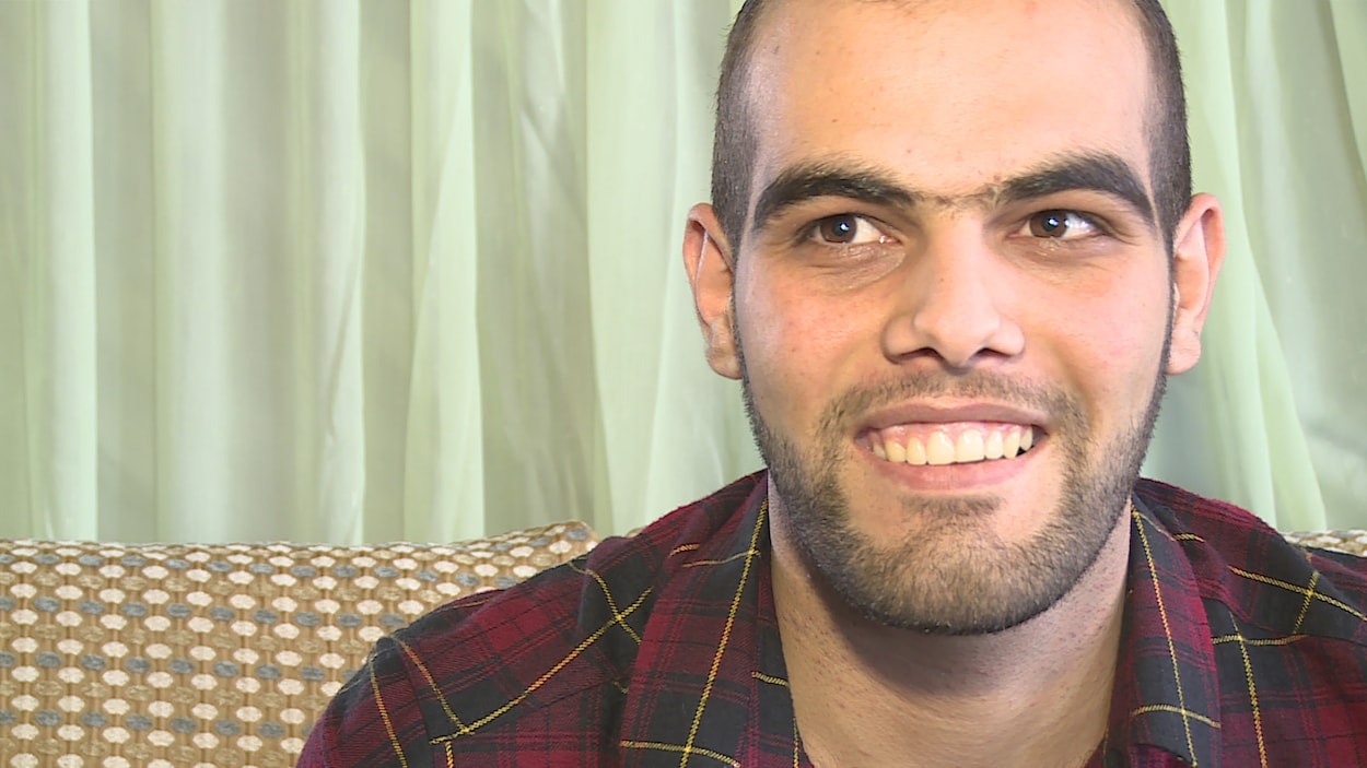 Majd Al Zhouri souriant Majd Al Zhouri souriant