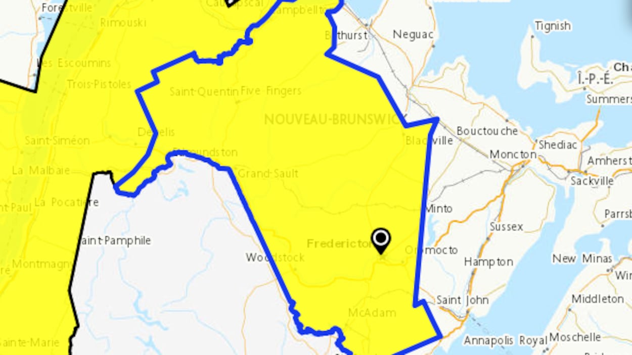 De la chaleur jusqu’à samedi au Nouveau-Brunswick