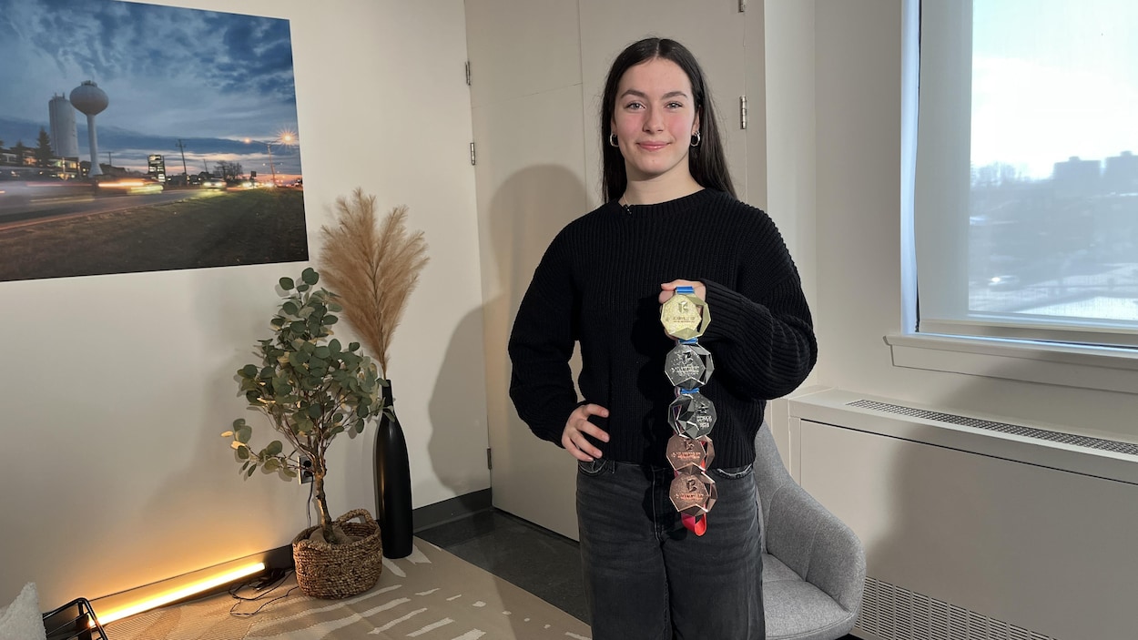 Jeux du Québec : cinq médailles pour la gymnaste Alexandra Perreault