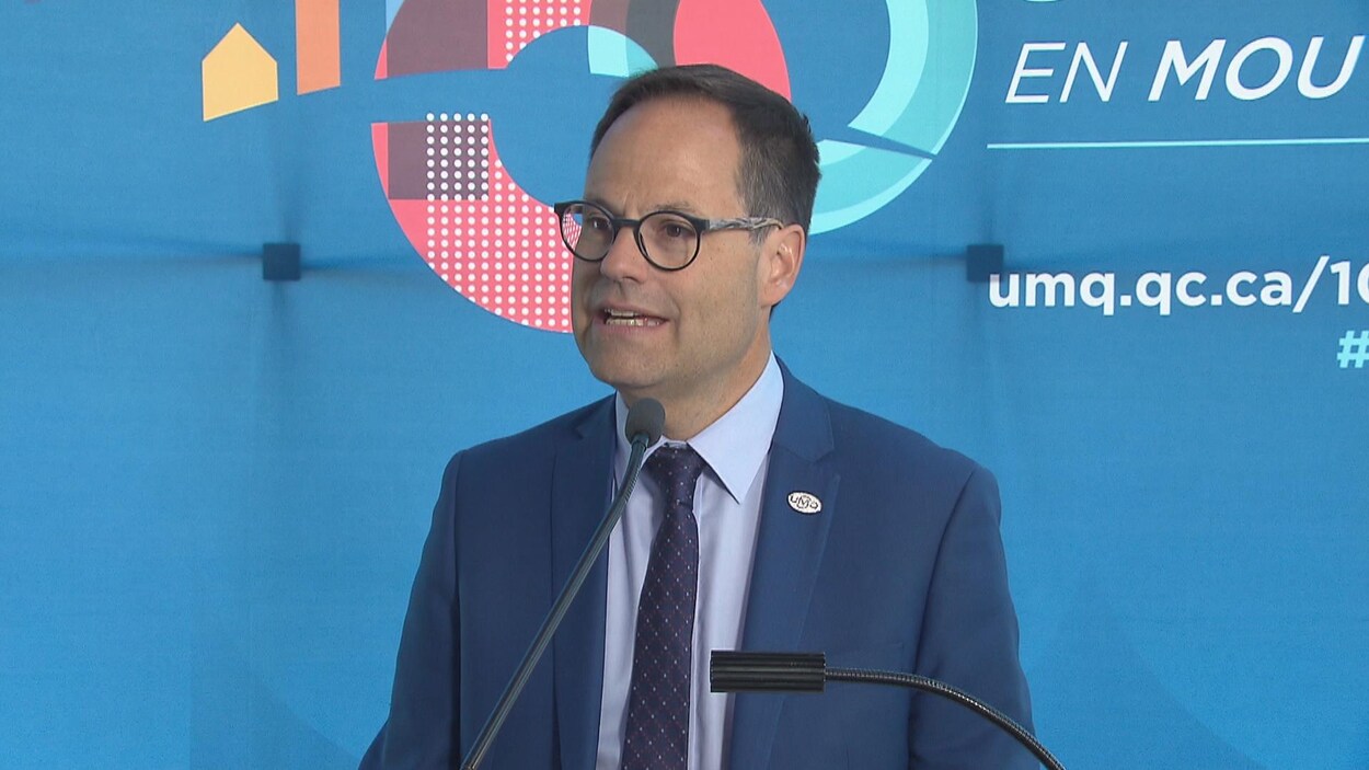 Alexandre Cusson, président de l'Union des municipalités du Québec (UMQ)