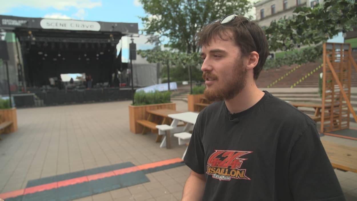 L'artiste Alphonse Bisaillon en spectacle au Festival d'été de Québec