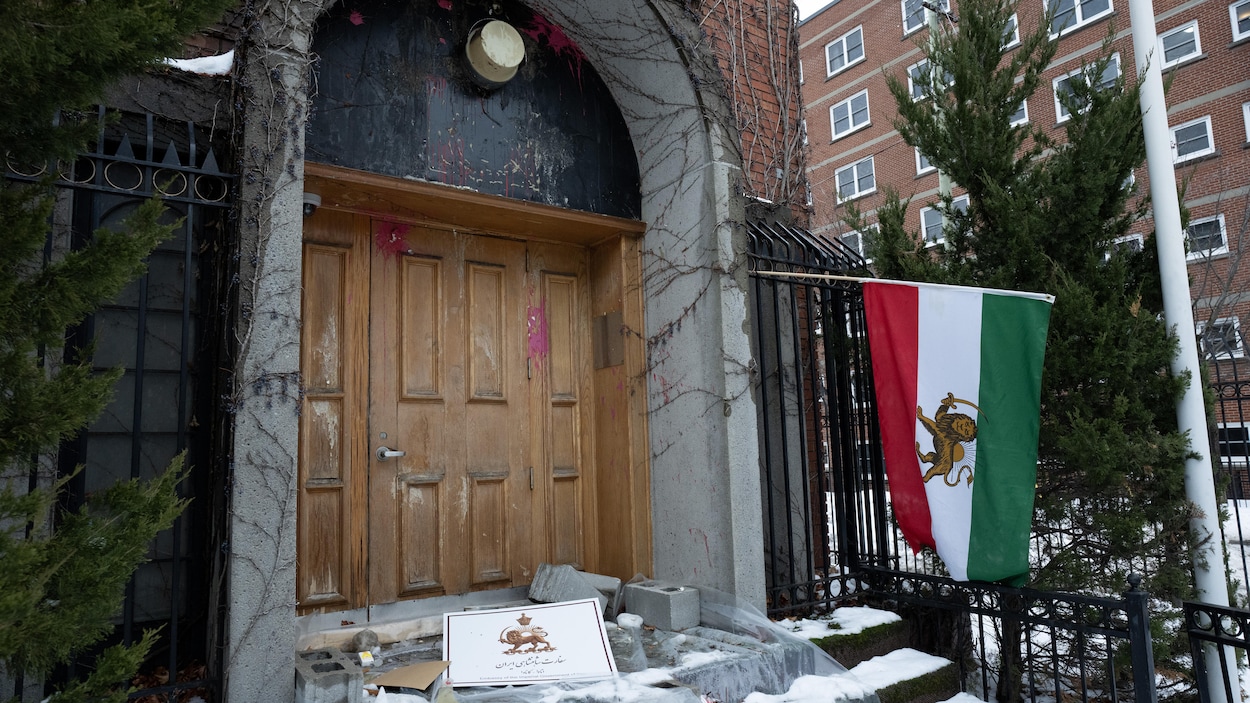 L’ambassade de l’Iran à Ottawa a été vandalisée
