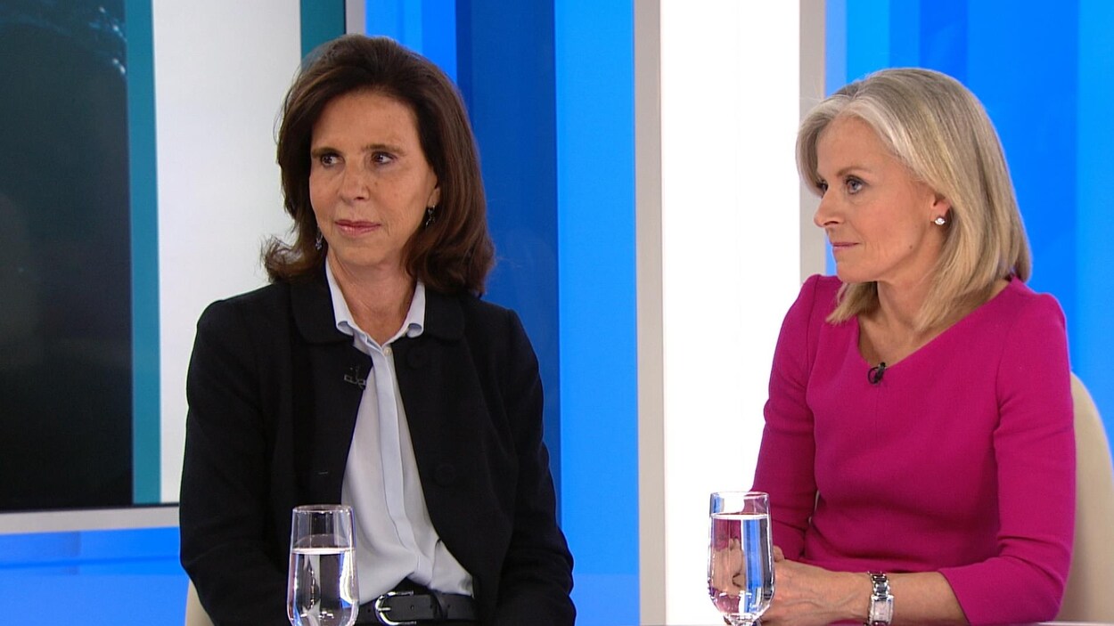 Kareen Rispal, ambassadrice de France au Canada et Isabelle Hudon, ambassadrice du Canada en France