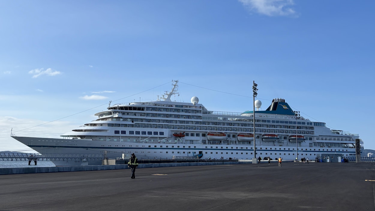 Réaménagé, le quai Mgr-Blanche reçoit ses premiers croisiéristes