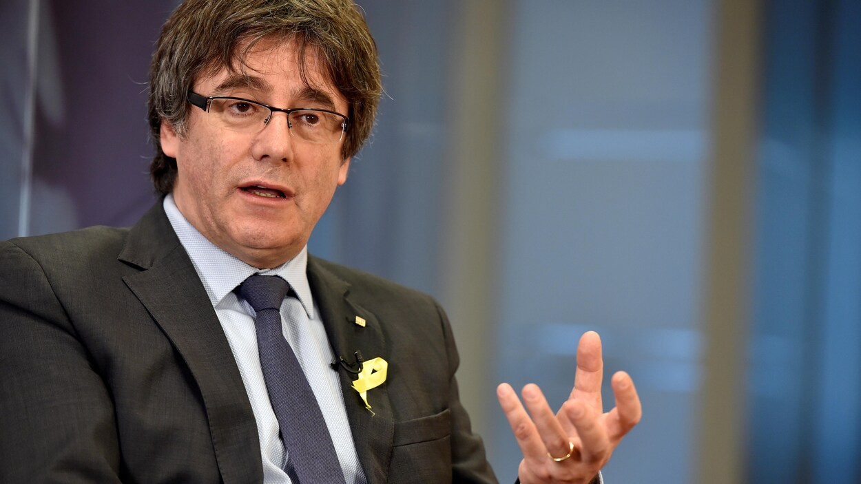 L'ancien président de la Catalogne, Carles Puigdemont