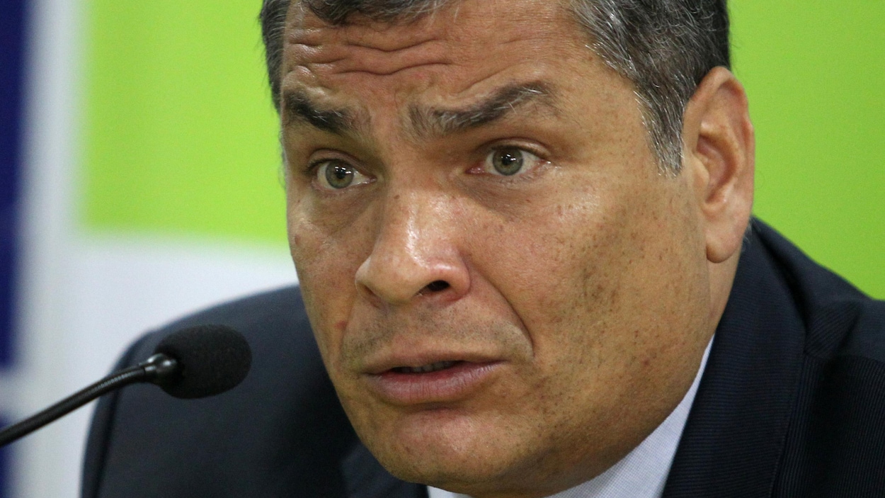 L'ancien président de l’Équateur Rafael Correa