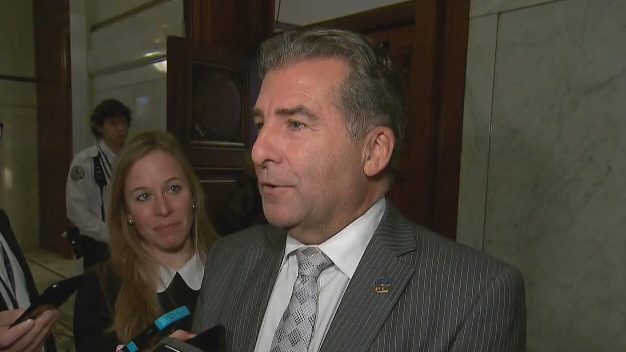 Le député libéral André Drolet