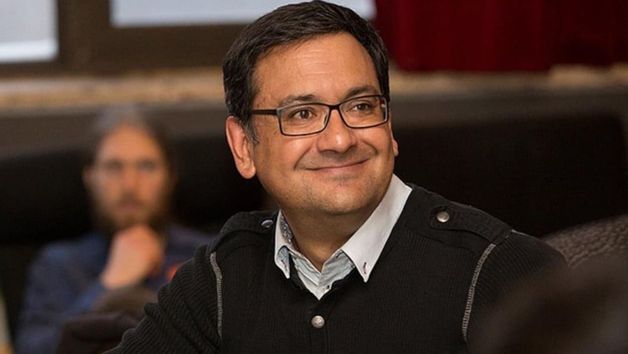 Le co-porte-parole de Québec solidaire, Andrés Fontecilla Le co-porte-parole de Québec solidaire, Andrés Fontecilla