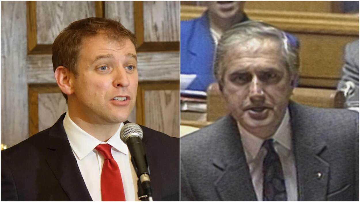 Andrew Furey et Roy Romanow.
