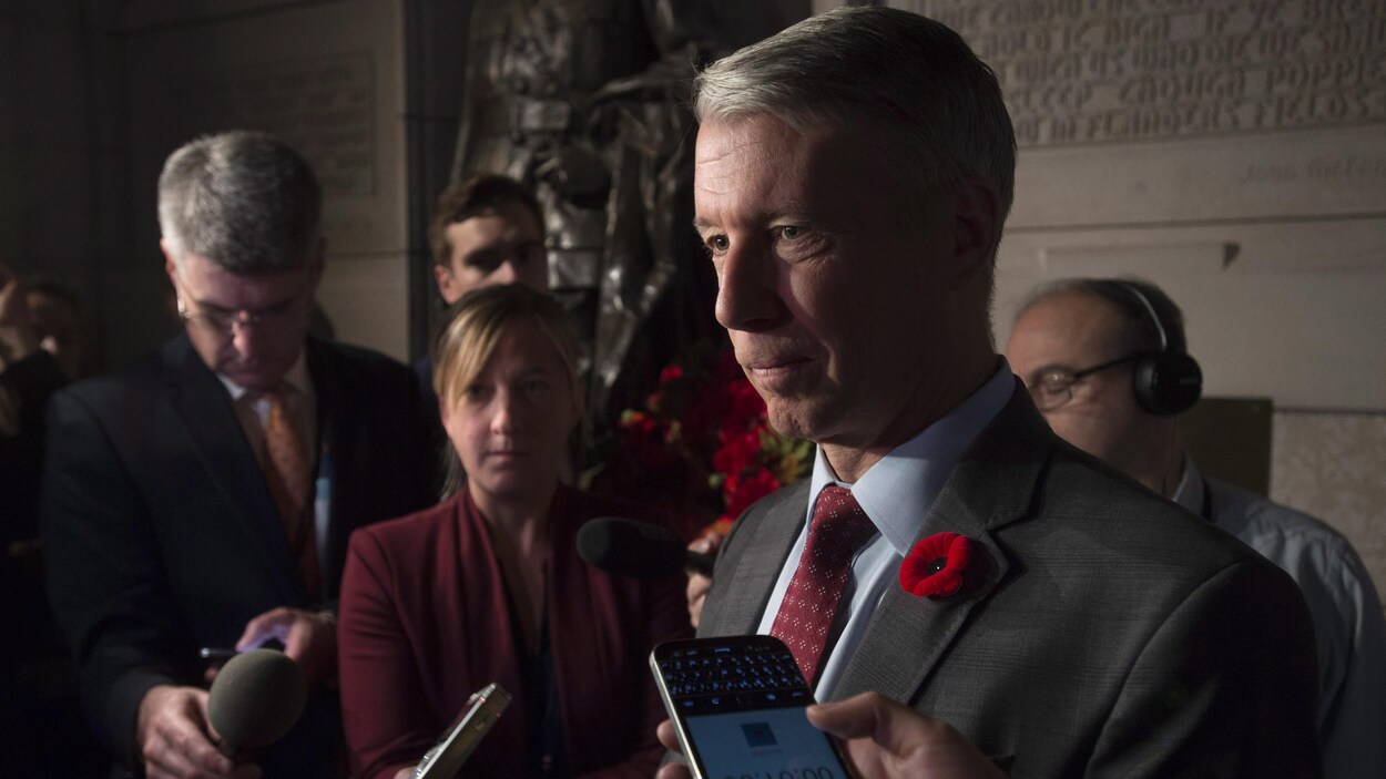 Andrew Leslie, secrétaire parlementaire de la ministre des Affaires étrangères, Chrystia Freeland.