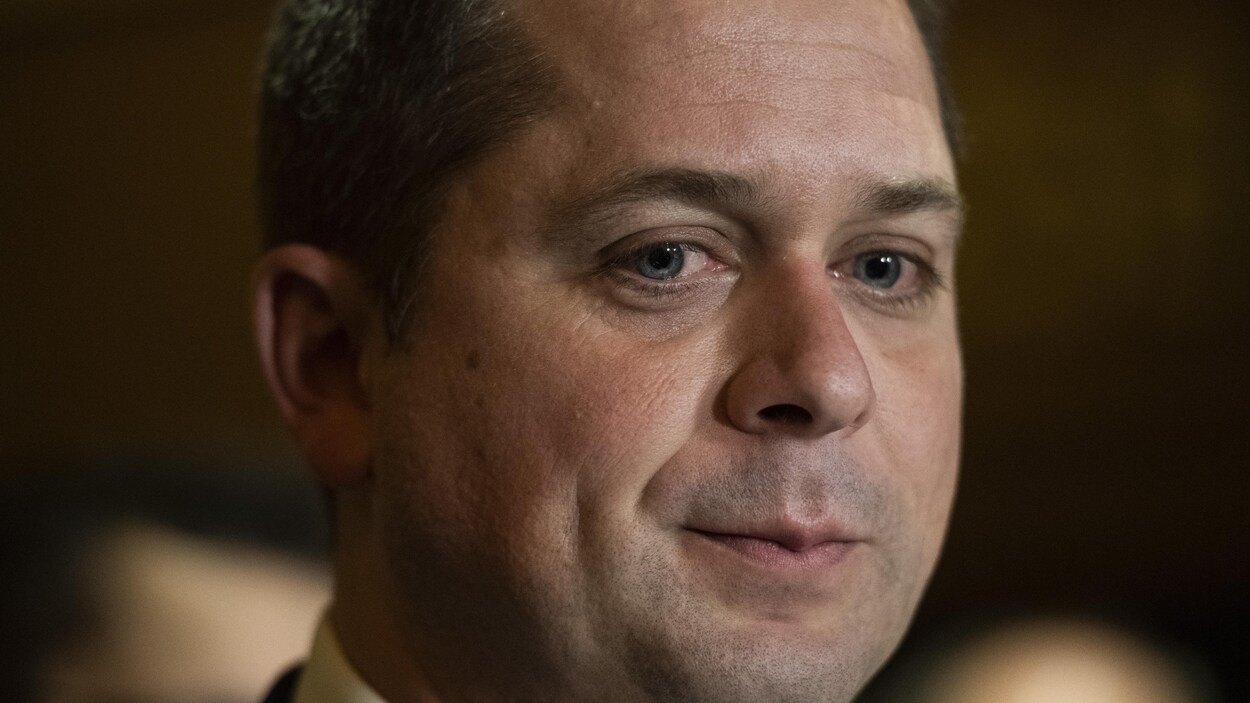 Le chef conservateur Andrew Scheer.