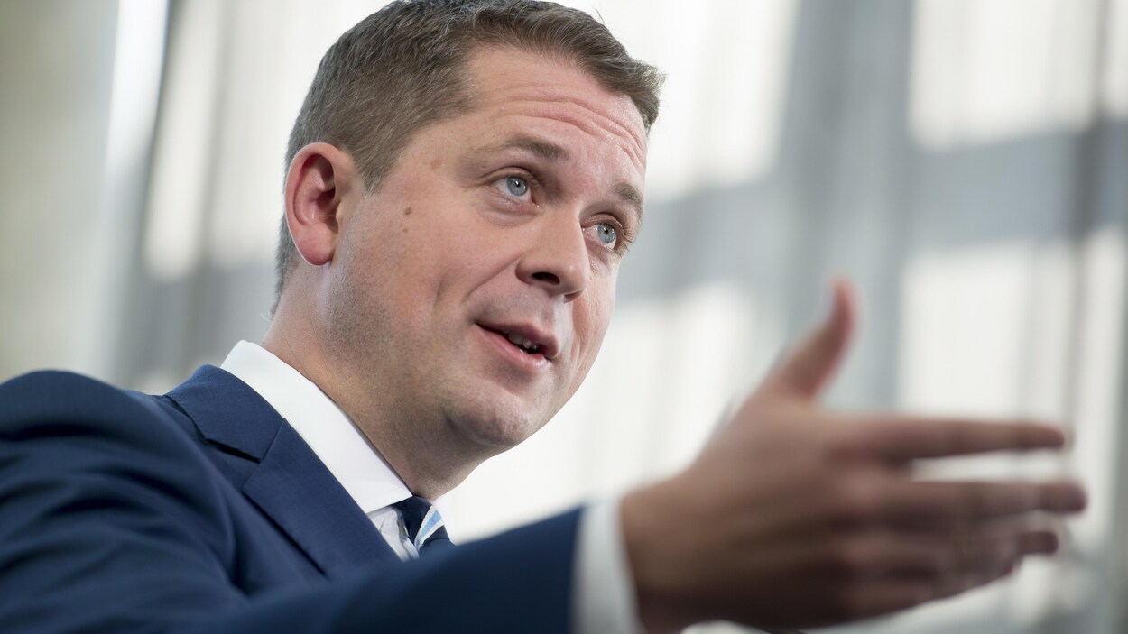 Andrew Scheer, chef du Parti conservateur.
