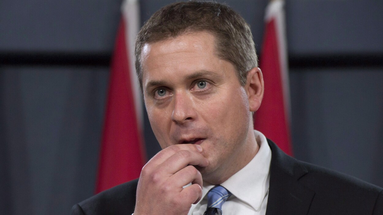 Le chef du Parti conservateur Andrew Scheer Le chef du Parti conservateur Andrew Scheer