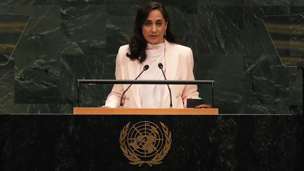 « Nous faisons face à une rupture, pas à une transition », reconnaît Anita Anand à l’ONU