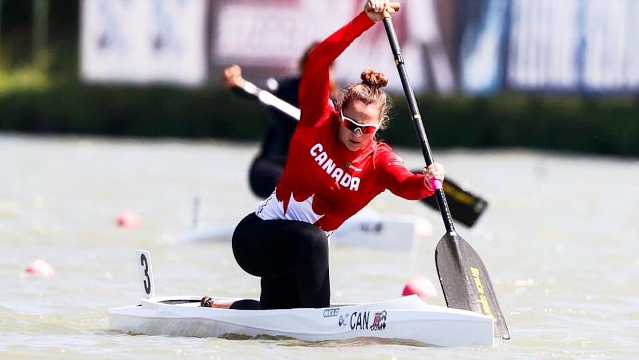 Anne-Sophie Lavoie-Parent espère se qualifier pour l'équipe olympique canadienne de canoë-kayak.