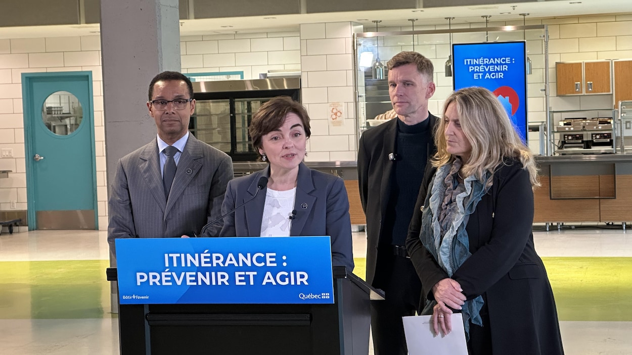 Christine Fréchette abaisse la cible en itinérance