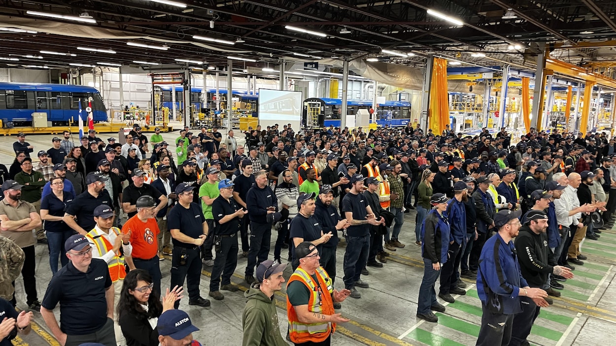 Un important contrat pour Alstom à La Pocatière