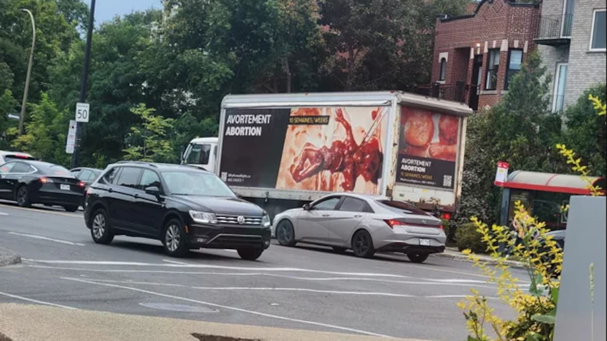 Camion antiavortement à Montréal : des appels à la réglementation