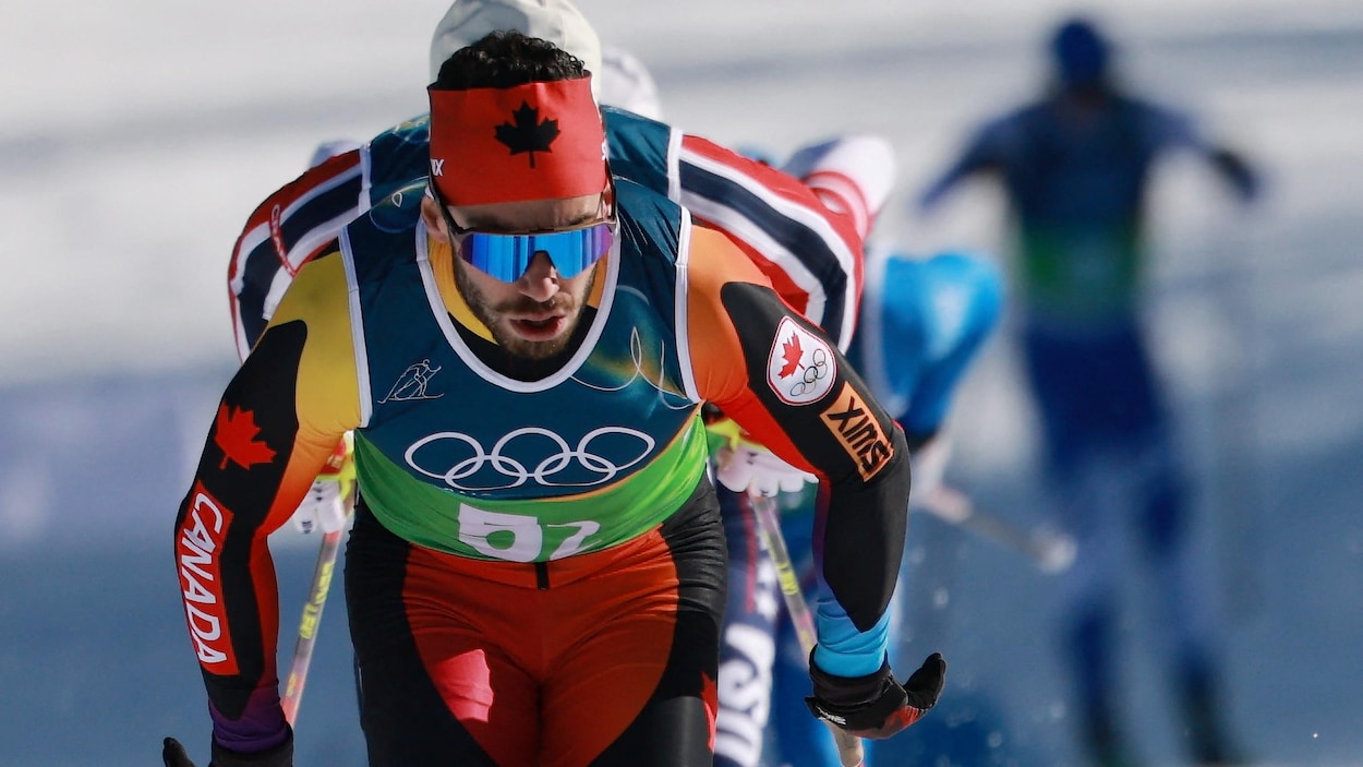 Antoine Cyr prêt pour l’épreuve reine olympique en ski de fond