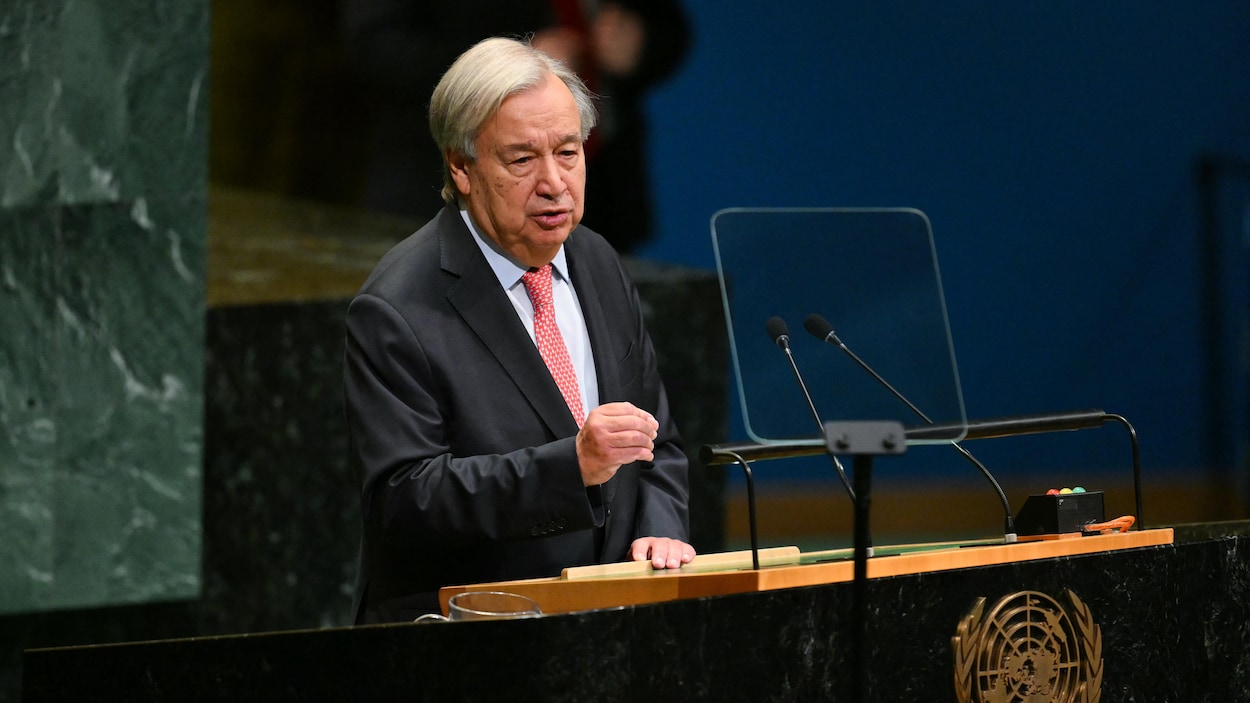 António Guterres appelle à des restrictions sur l’IA et à la paix, à l’Assemblée générale
