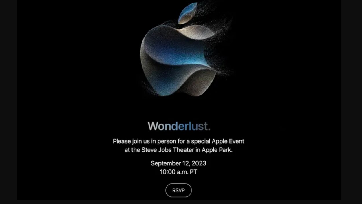 Apple anuncia o evento que levantará o véu do iPhone 15