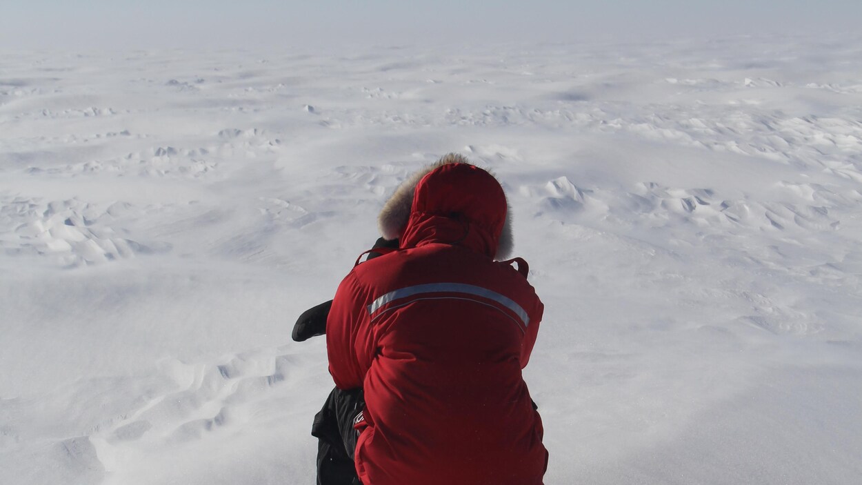Les Inuit constatent de grands changements dans le climat du nord du Labrador. La neige arrive plus tard et fond plus tôt par exemple.
