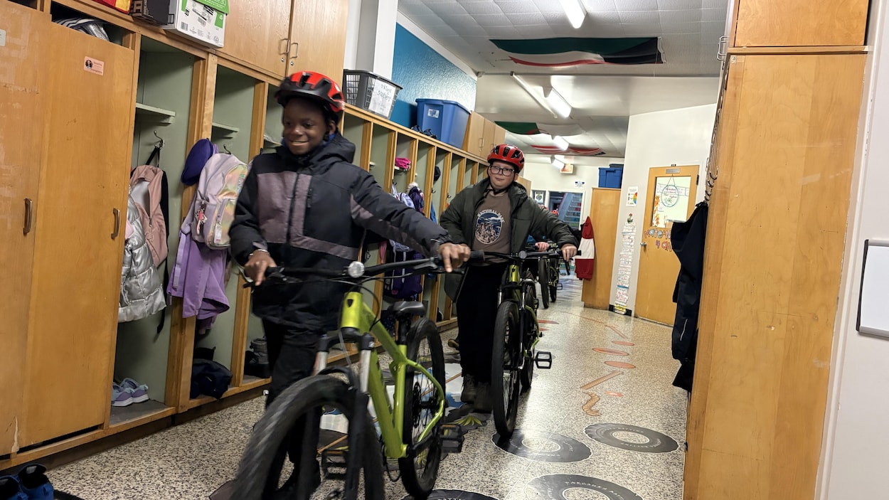 Le vélo s’invite dans le parcours scolaire des enfants de Sherbrooke