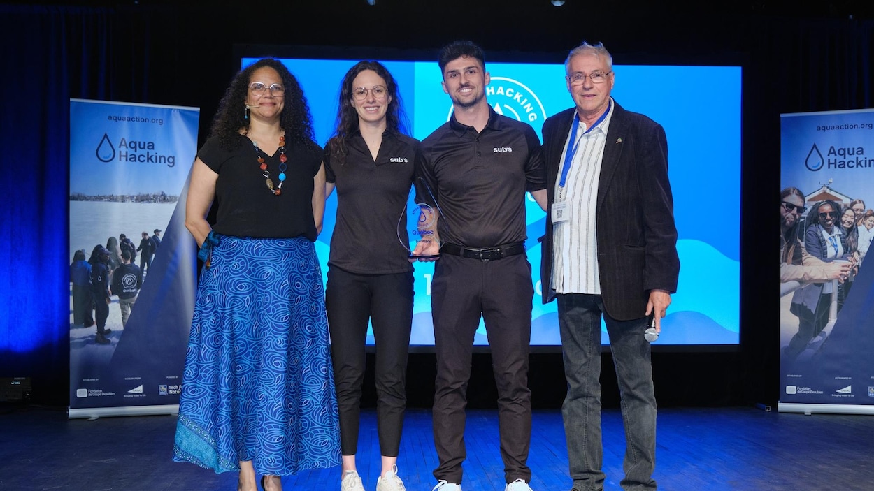 Sulys wins the AquaHacking Challenge final in Rouyn-Noranda