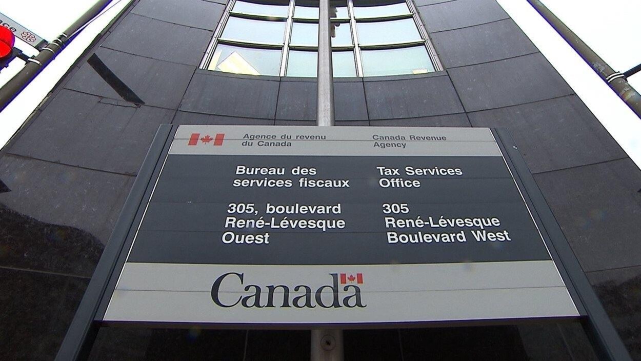 Le bureau montréalais de l'Agence du revenu du Canada.