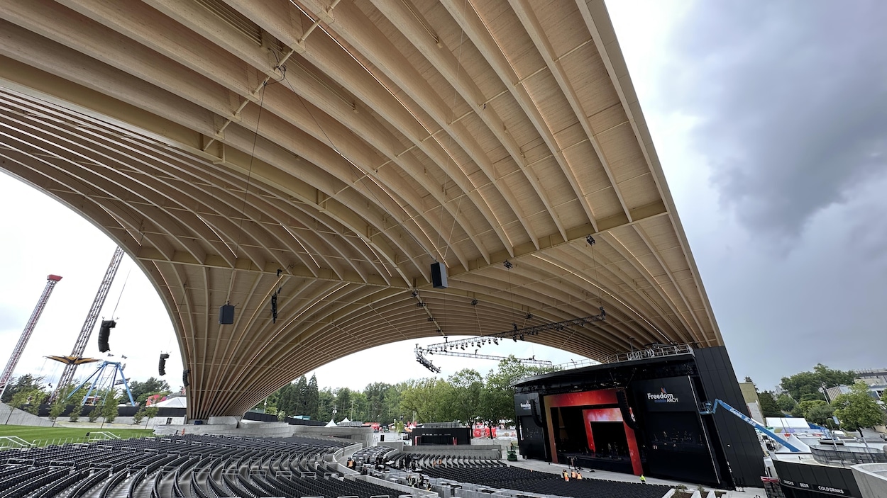 À Vancouver, l’arche du PNE accueille son premier concert en extérieur