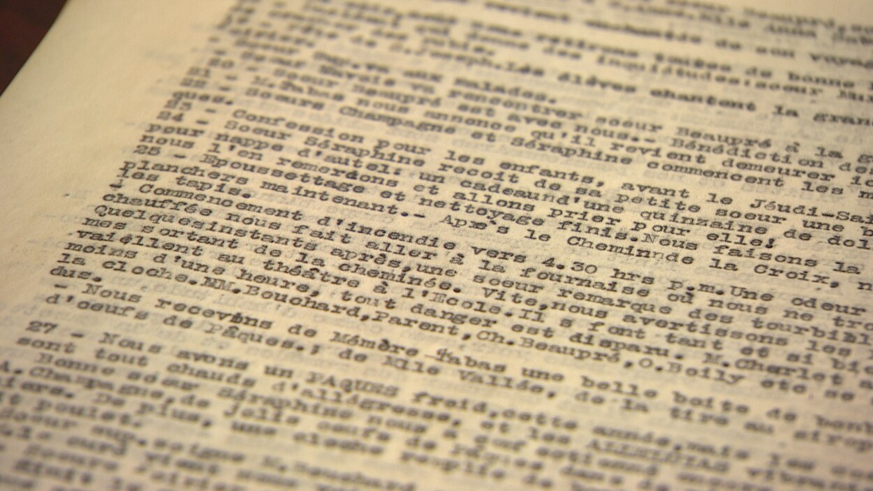 La SHSB réclame le retour des archives des Sœurs grises entreposées à Montréal