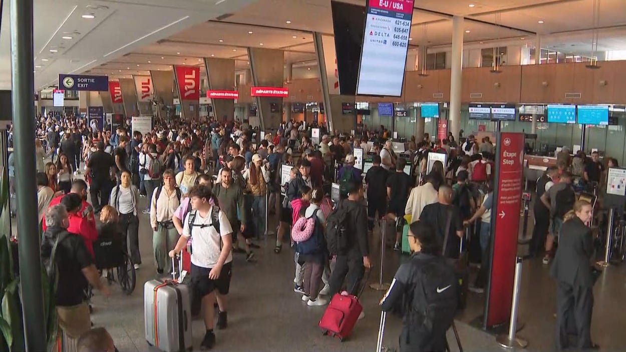 Les douanes américaines reprennent leurs activités à l’aéroport Montréal-Trudeau