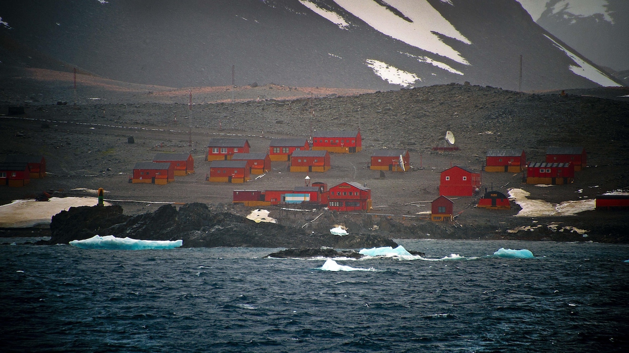 La base argentine d'Esperanza, en Antarctique.